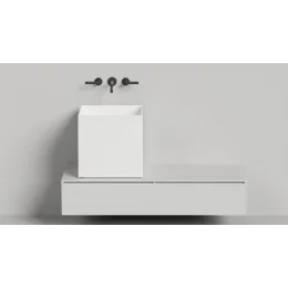 Накладная раковина S-Sense ARMONIA SQUARE 03 Глянцевая 130513G Salini