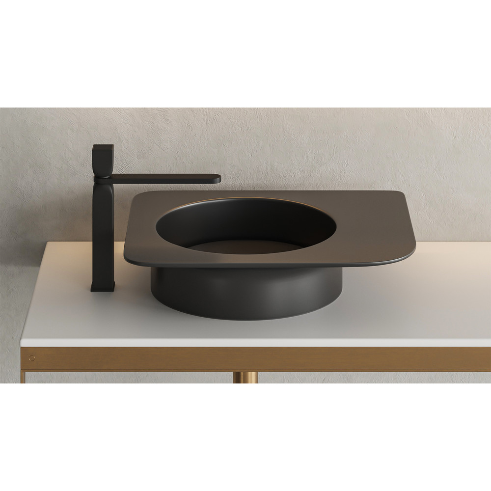 Накладная раковина S-Stone NINFEA 02 Матовая 110521M Salini
