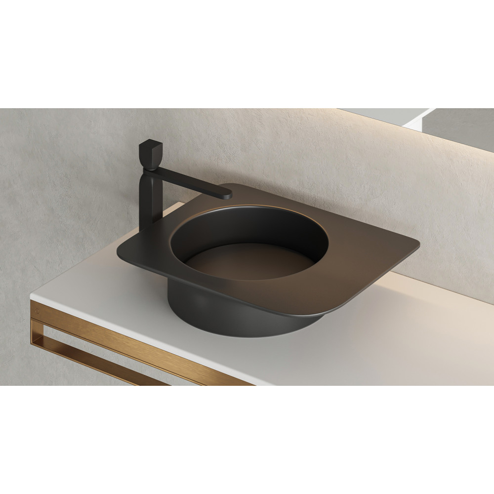 Накладная раковина S-Stone NINFEA 02 Матовая 110521M Salini