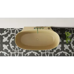 Пристенная ванна S-Sense ALDA WALL Глянцевая 101915G Salini