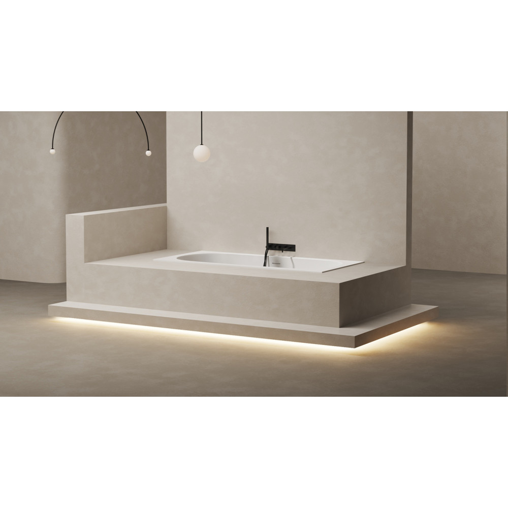Встраиваемая ванна S-Sense ORNELLA AXIS KIT 170x75 Глянцевая 103513G Salini