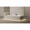 Встраиваемая ванна S-Sense ORNELLA AXIS KIT 170x75 Глянцевая 103513G Salini
