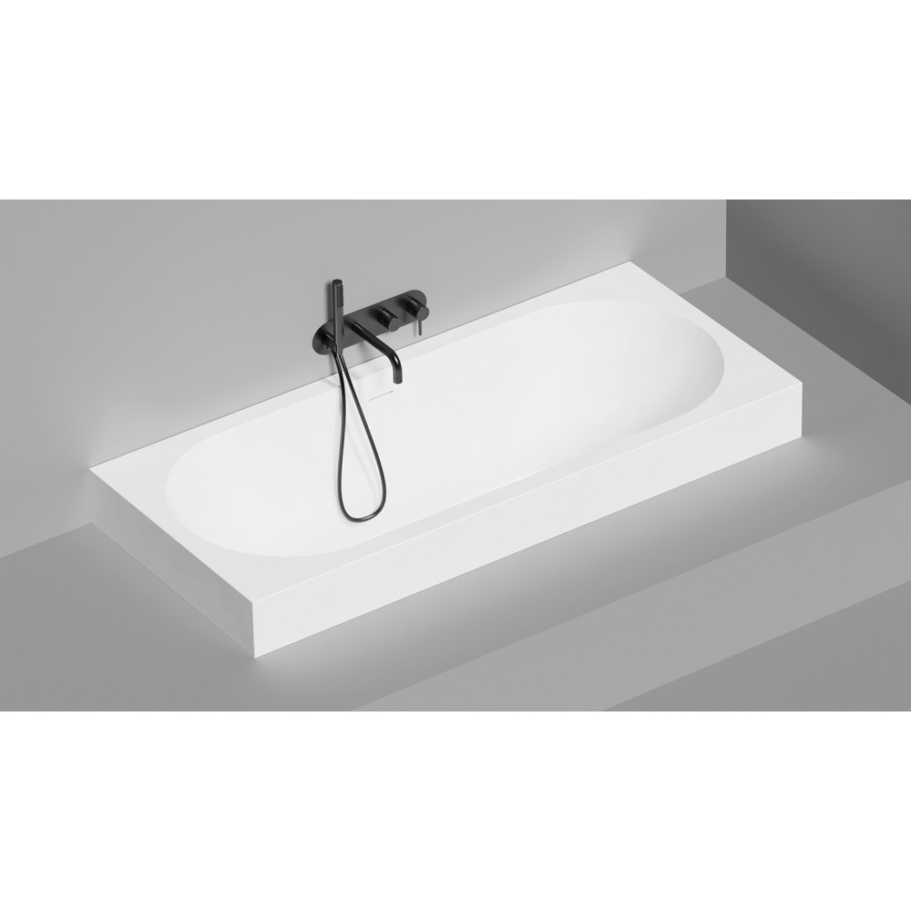 Встраиваемая ванна S-Sense ORNELLA AXIS KIT 170x75 Глянцевая 103513G Salini