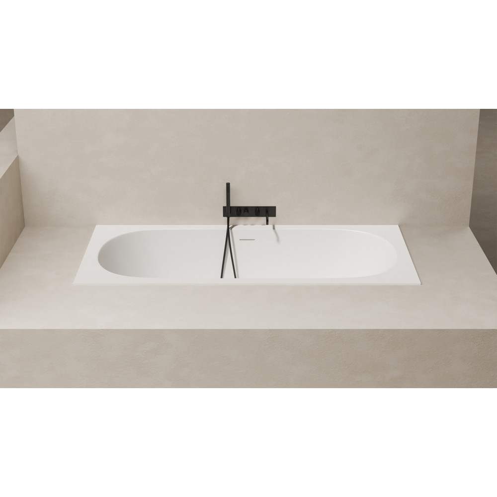 Встраиваемая ванна S-Sense ORNELLA AXIS KIT 170x75 Глянцевая 103513G Salini