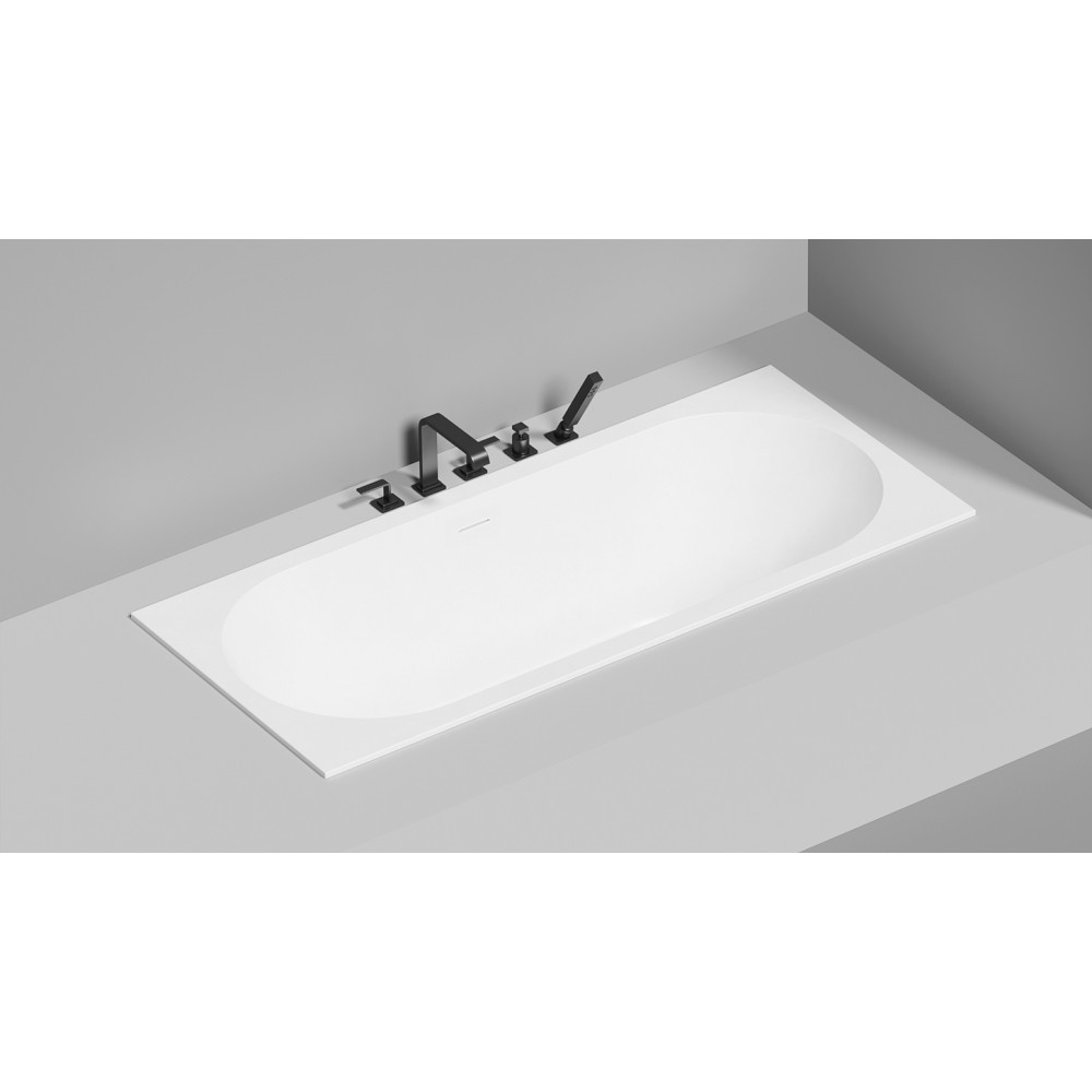 Встраиваемая ванна S-Sense ORNELLA AXIS KIT 170x75 Глянцевая 103513G Salini