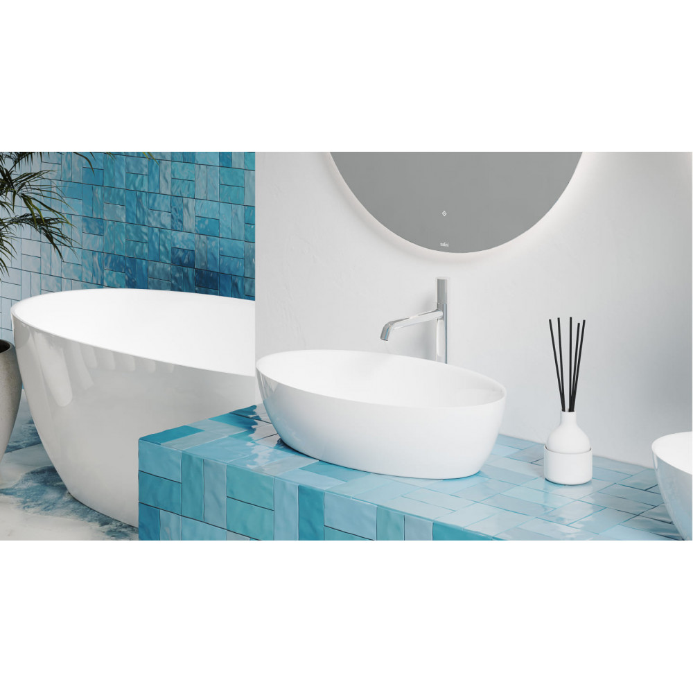 Отдельностоящая ванна S-Sense ALDA 178 Глянцевая 101911G Salini