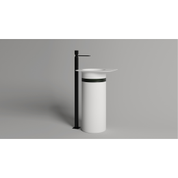 Напольная раковина S-Stone NINFEA 01 Матовая 130221M Salini