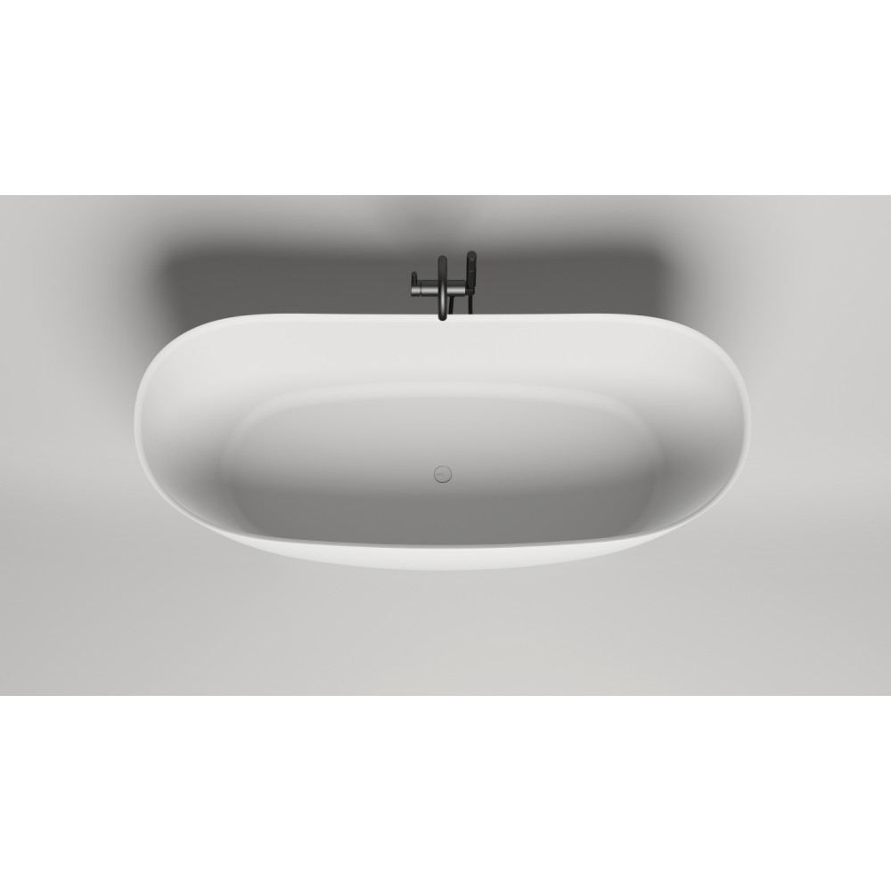 Отдельностоящая ванна S-Sense NOEMI 185 Глянцевая 101811G Salini