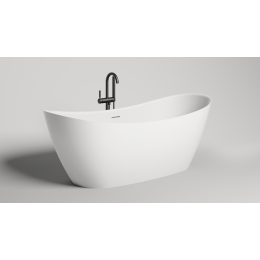 Отдельностоящая ванна S-Sense NOEMI 185 Глянцевая 101811G Salini