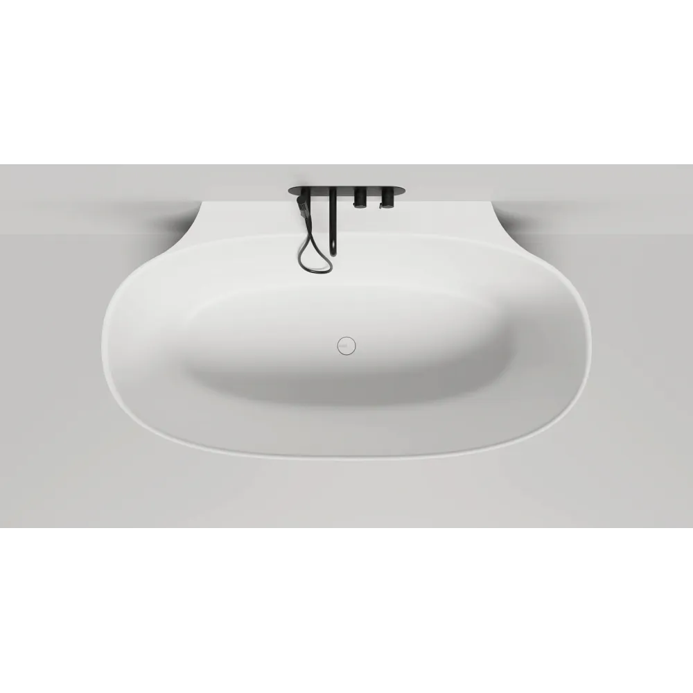 Пристенная ванна S-Sense ALDA WALL Глянцевая 101915G Salini