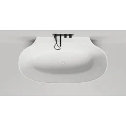 Пристенная ванна S-Sense ALDA WALL Глянцевая 101915G Salini