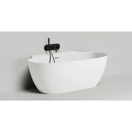 Пристенная ванна S-Sense ALDA WALL Глянцевая 101915G Salini