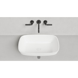 Полувстраиваемая раковина S-Sense MAREA 02 Глянцевая 1802102G Salini