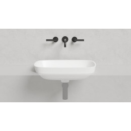 Полувстраиваемая раковина S-Sense MAREA 02 Глянцевая 1802102G Salini