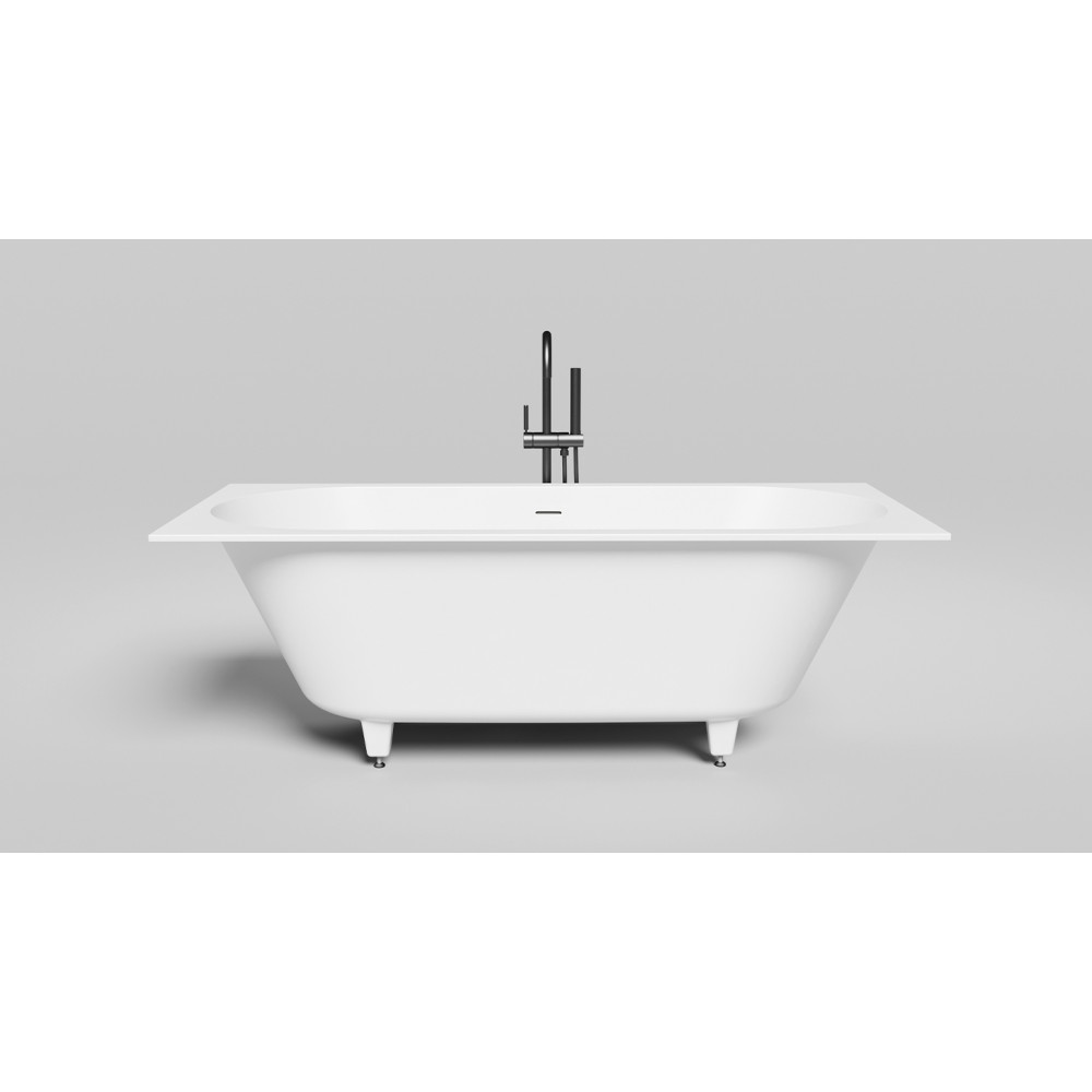 Встраиваемая ванна S-Sense ORNELLA AXIS KIT 180x80 Глянцевая 103511G Salini