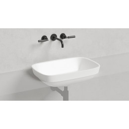 Полувстраиваемая раковина S-Sense MAREA 02 Глянцевая 1802102G Salini