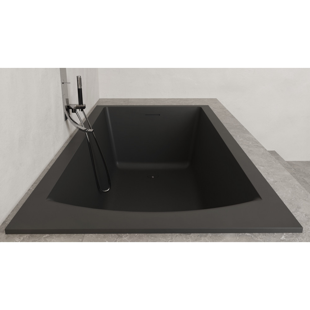 Встраиваемая ванна S-Sense CASCATA KIT 180x80 Глянцевая 104513G Salini