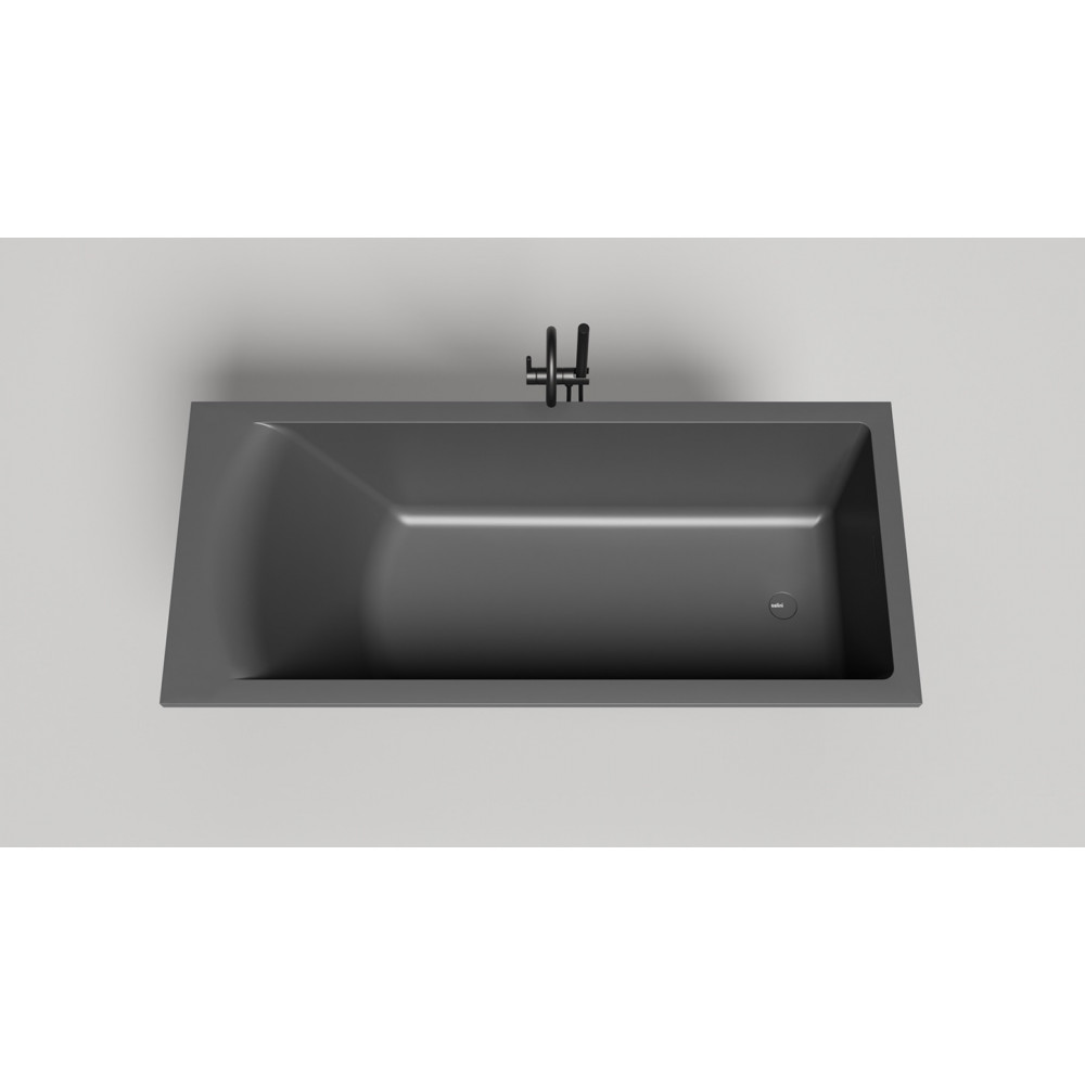 Встраиваемая ванна S-Sense CASCATA KIT 180x80 Глянцевая 104513G Salini