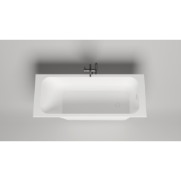 Встраиваемая ванна S-Sense ORLANDA KIT 180x80 Глянцевая 102112G Salini