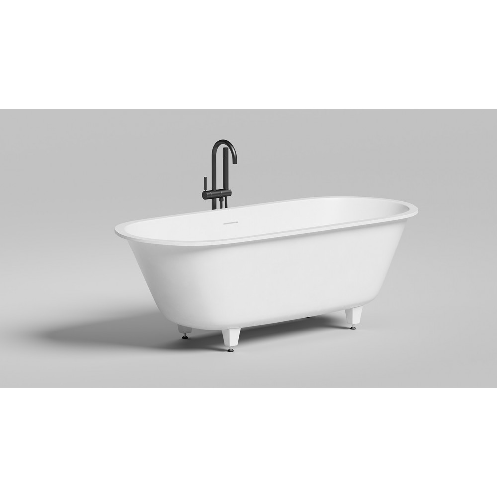 Встраиваемая ванна S-Sense ORNELLA AXIS KIT 180x80 Глянцевая 103511G Salini