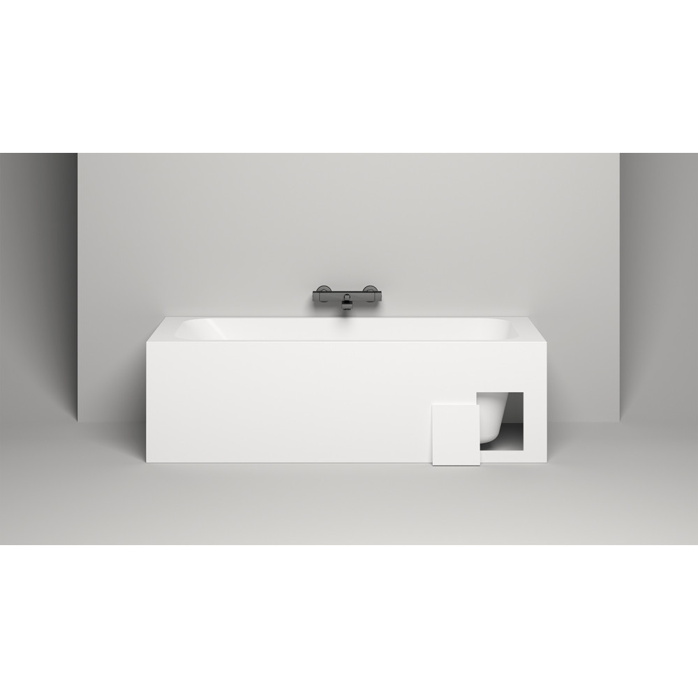 Встраиваемая ванна S-Sense ORLANDA 170x75 Глянцевая 102017G Salini