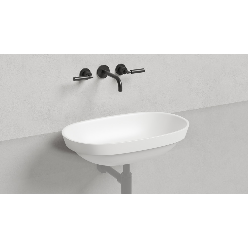 Полувстраиваемая раковина S-Sense MAREA 01 Глянцевая 1802101G Salini