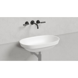Полувстраиваемая раковина S-Sense MAREA 01 Глянцевая 1802101G Salini