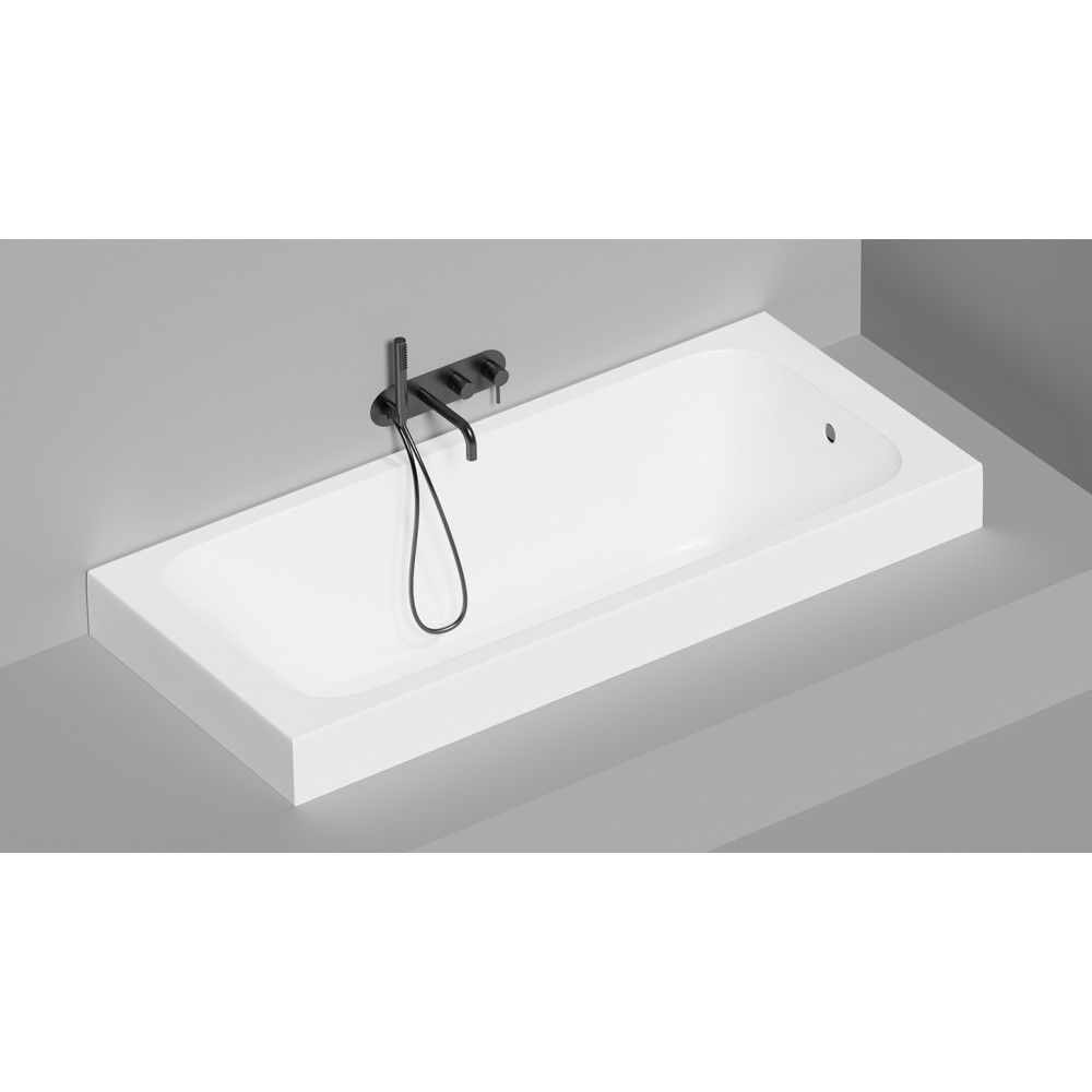 Встраиваемая ванна S-Sense ORLANDA 170x75 Глянцевая 102017G Salini