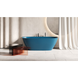 Пристенная ванна S-Sense SOFIA WALL 180 Глянцевая 102513G Salini