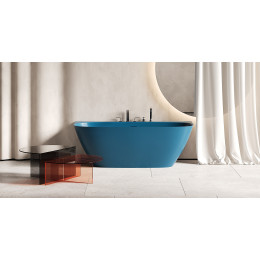 Пристенная ванна S-Sense SOFIA WALL 180 Глянцевая 102513G Salini