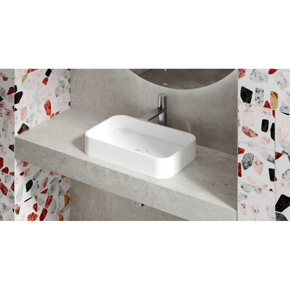Накладная раковина S-Sense CALLISTA 01 Глянцевая 1101104G Salini