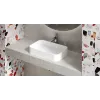 Накладная раковина S-Sense CALLISTA 01 Глянцевая 1101104G Salini