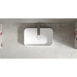 Накладная раковина S-Sense CALLISTA 01 Глянцевая 1101104G Salini