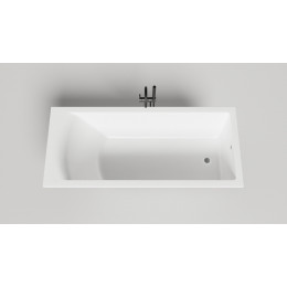 Встраиваемая ванна S-Sense CASCATA 180x80 Глянцевая 104213G Salini