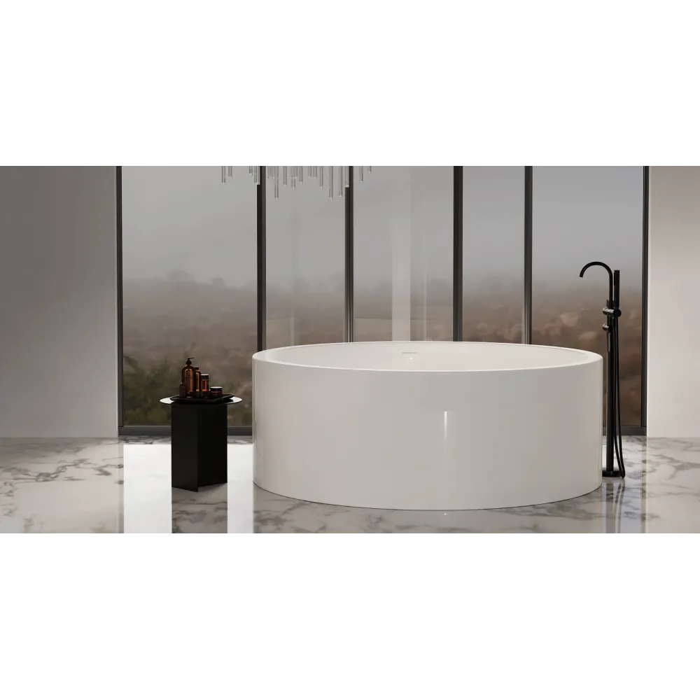Отдельностоящая ванна S-Sense ISOLA Глянцевая 101111G Salini
