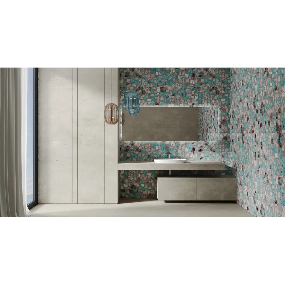 Полувстраиваемая раковина S-Sense MAREA 01 Глянцевая 1802101G Salini