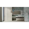 Полувстраиваемая раковина S-Sense MAREA 01 Глянцевая 1802101G Salini