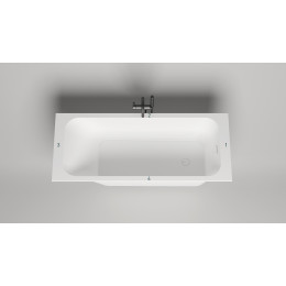 Встраиваемая ванна S-Sense ORLANDA KIT 170х80 Глянцевая 102116G Salini