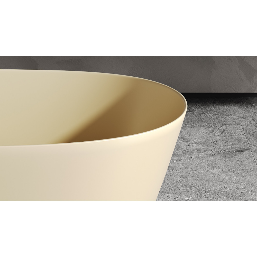 Отдельностоящая ванна S-Sense SOFIA 165 Глянцевая 102511G Salini