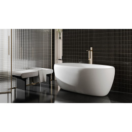 Отдельностоящая ванна S-Stone LUCE 150 Матовая 100122M Salini