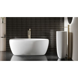 Отдельностоящая ванна S-Stone LUCE 150 Матовая 100122M Salini