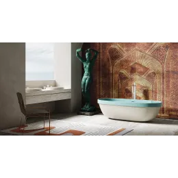 Отдельностоящая ванна S-Stone GRECA IN Матовая 104821M Salini
