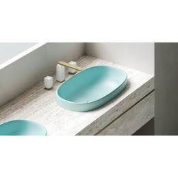 Полувстраиваемая раковина S-Stone GRECA Матовая 1803201M Salini