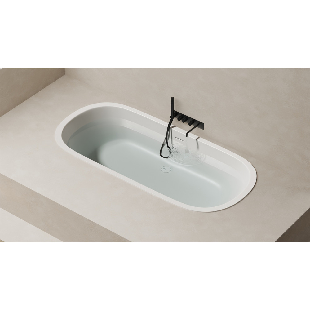 Встраиваемая ванна S-Sense ORNELLA AXIS KIT 190x90 Глянцевая 103512G Salini