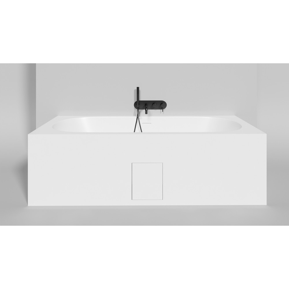 Встраиваемая ванна S-Sense ORNELLA AXIS KIT 190x90 Глянцевая 103512G Salini