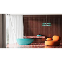 Отдельностоящая ванна S-Sense PAOLA IN 160 CLASSIC Глянцевая 101611G Salini