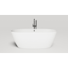 Отдельностоящая ванна S-Sense SOFIA LIGHT с переливом Глянцевая 103711G Salini