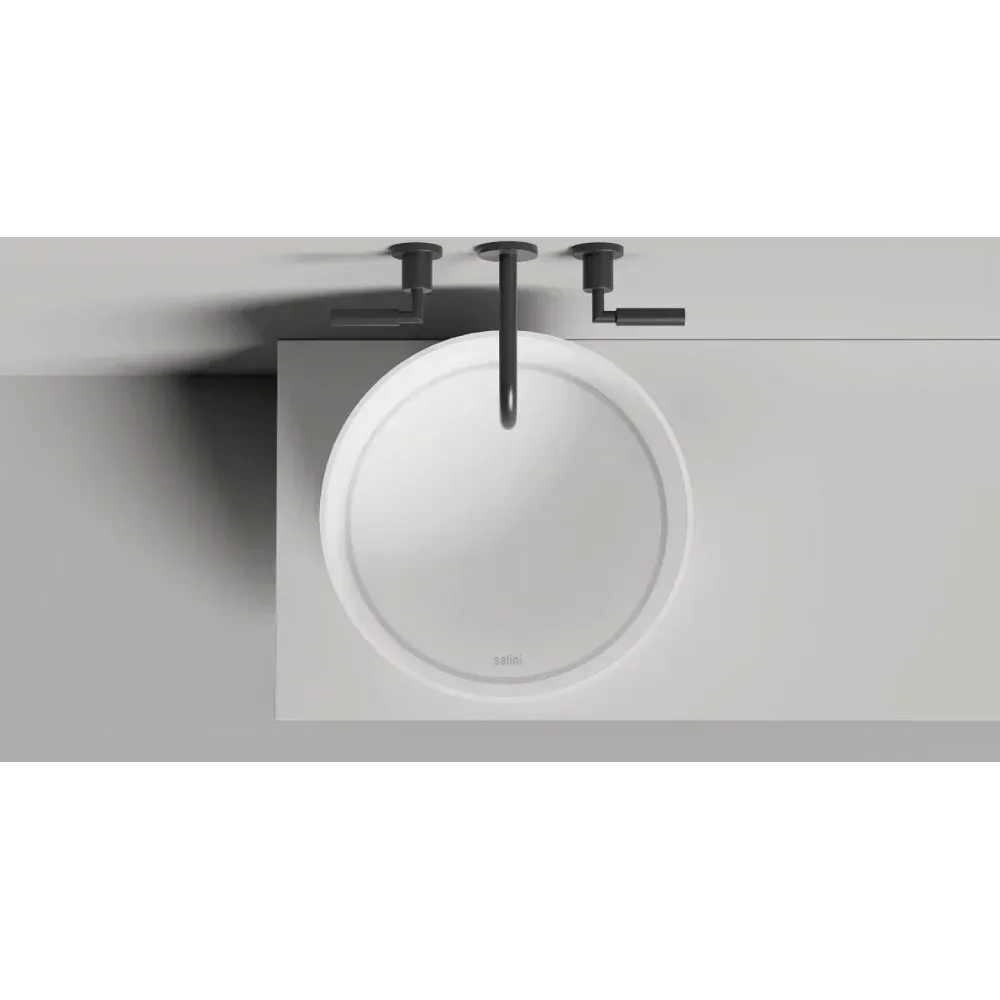 Накладная раковина S-Sense ARMONIA ROUND 03 Глянцевая 130413G Salini