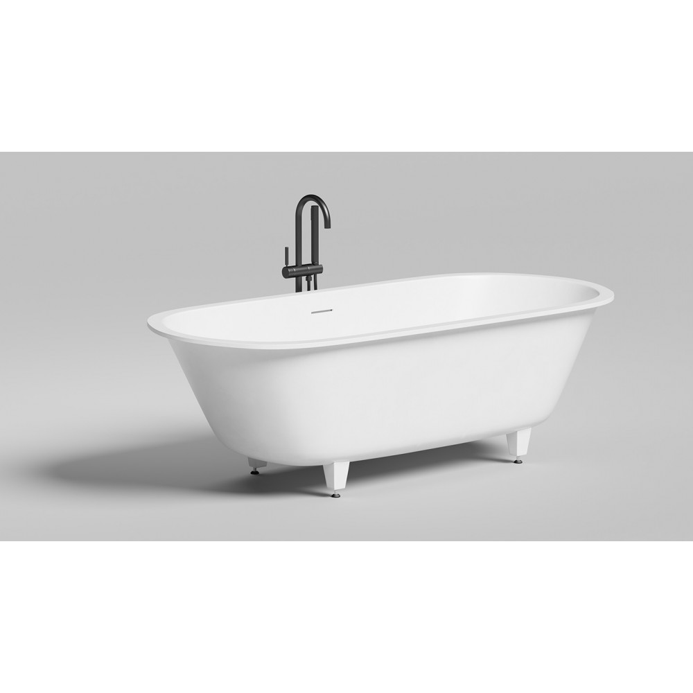 Встраиваемая ванна S-Sense ORNELLA AXIS KIT 190x90 Глянцевая 103512G Salini