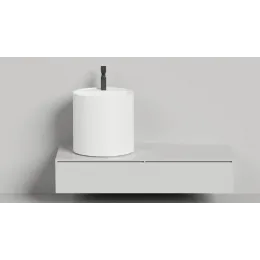 Накладная раковина S-Sense ARMONIA ROUND TOP 03 Глянцевая 130413TG Salini